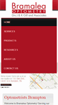 Mobile Screenshot of bramaleaoptometry.com